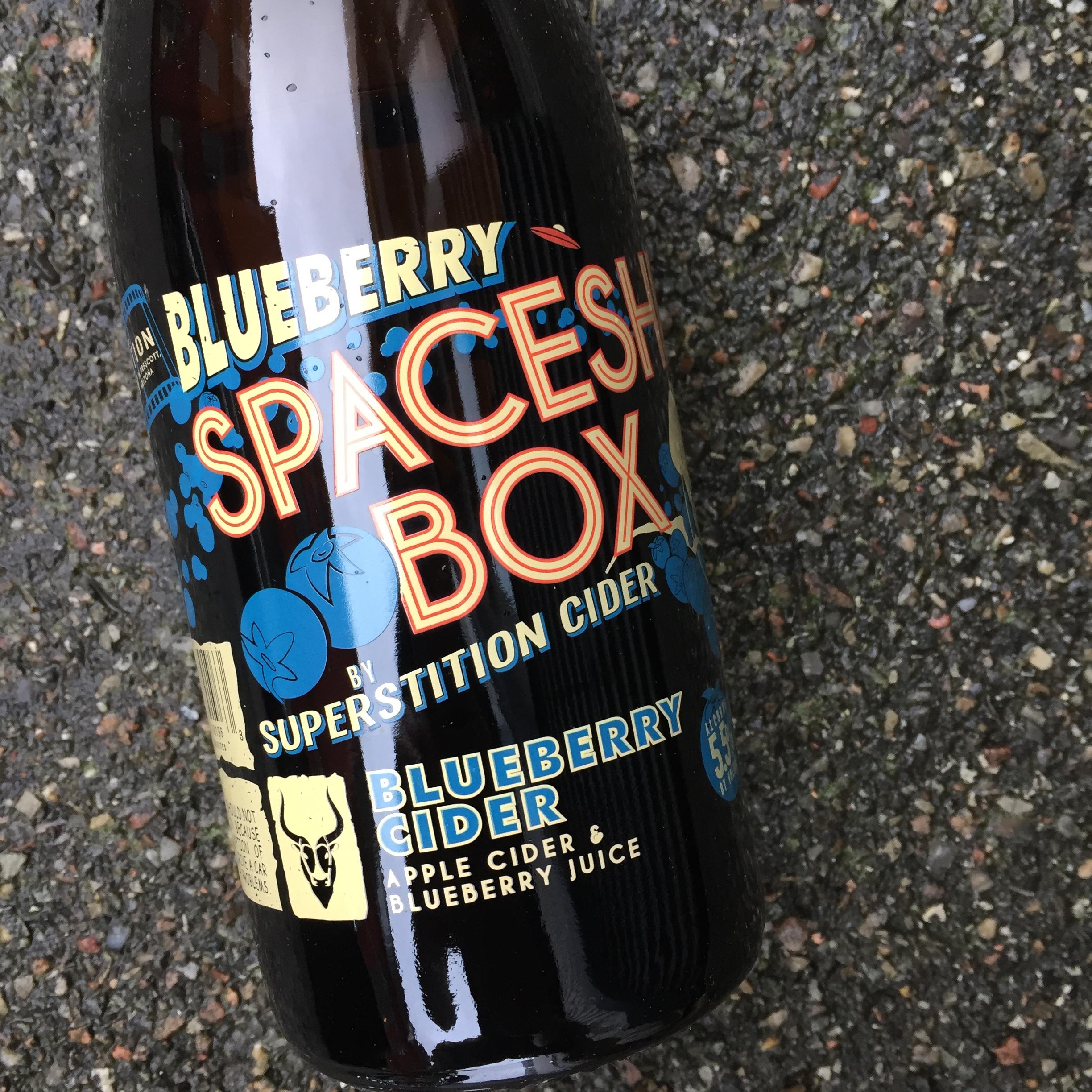 Superstition Cider - Blueberry Spaceship Box - Valley Beverage Company