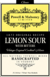 Powell and Mahoney - Lemon Sour with Bitters (750ml)