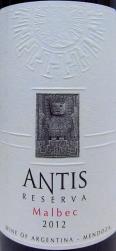 Antis - Reserve Malbec NV (16.9oz bottle) (16.9oz bottle)